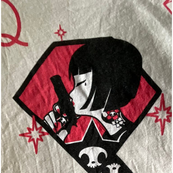 RaRe TokiDoki thin♦️Queen of Diamonds VIXEN kissing💋Gun Beige M - Picture 2 of 12